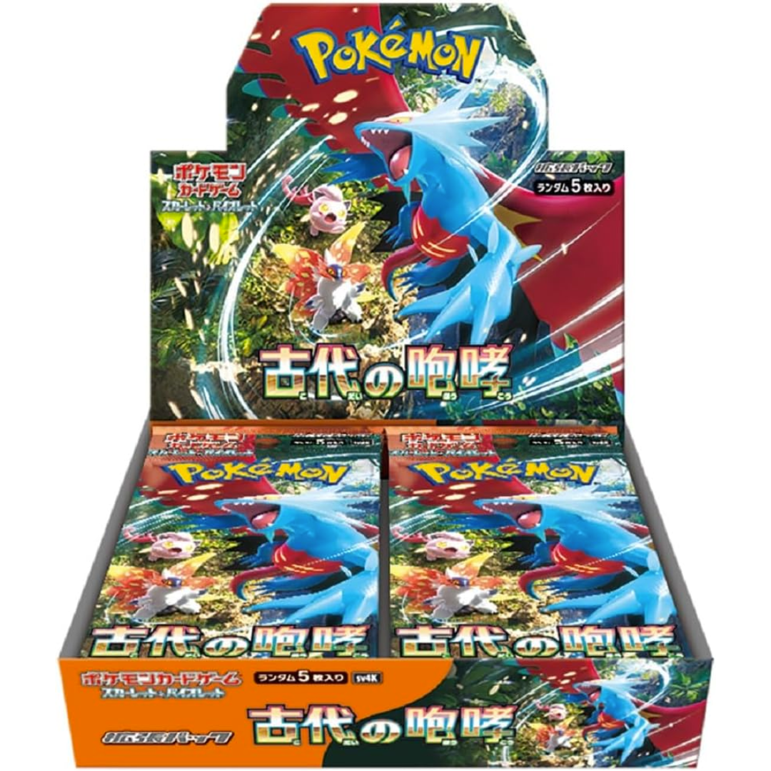 Pokemon Japanese Ancient Roar Booster Box sv4k