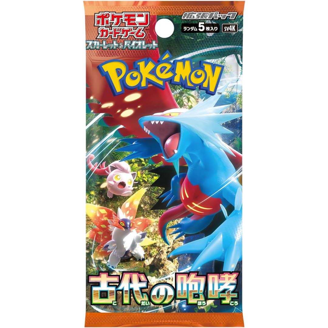 Pokemon Japanese Ancient Roar Booster Box sv4k