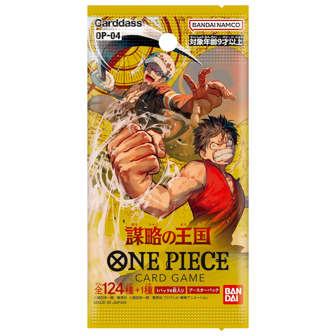 BANDAI ONE PIECE Card Game Kingdom Of Plots OP-04 Booster BOX Japan
