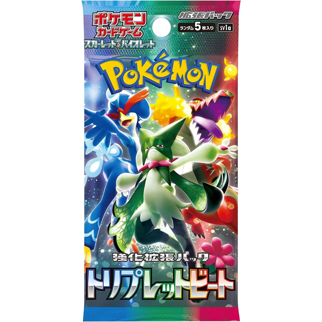 Pokemon Japanese Triplet Beat Booster Box SV1a