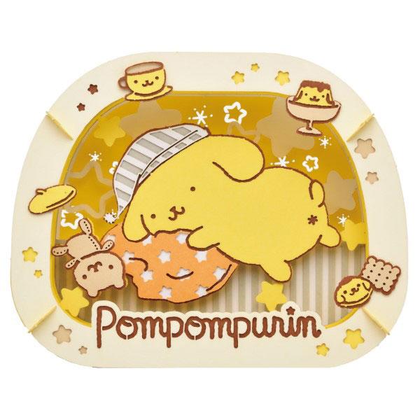 Paper Theater Sanrio Characters PT-304X Sleepy Pudding Ensky