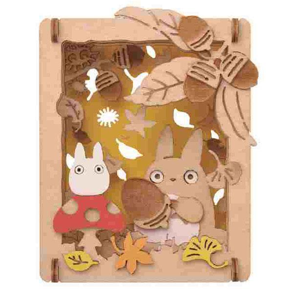 Paper Theater Wood Style My Neighbor Totoro PT-W02X Acorn Finder Ensky