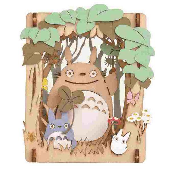 Paper Theater Wood Style My Neighbor Totoro PT-W03X A Moment in the Shade of a Tree Ensky