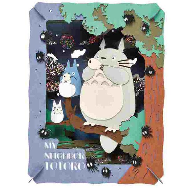 Paper Theater My Neighbor Totoro PT-232X Totoro playing the ocarina Ensky