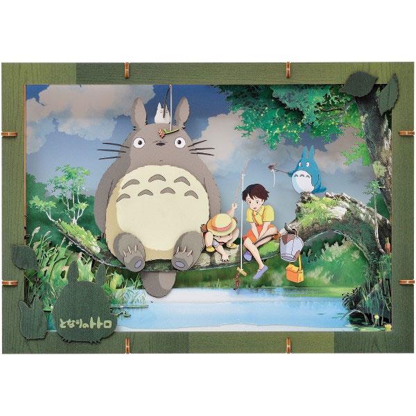 Paper Theater Wood Style Premium My Neighbor Totoro PT-WP02X Fishing Ensky
