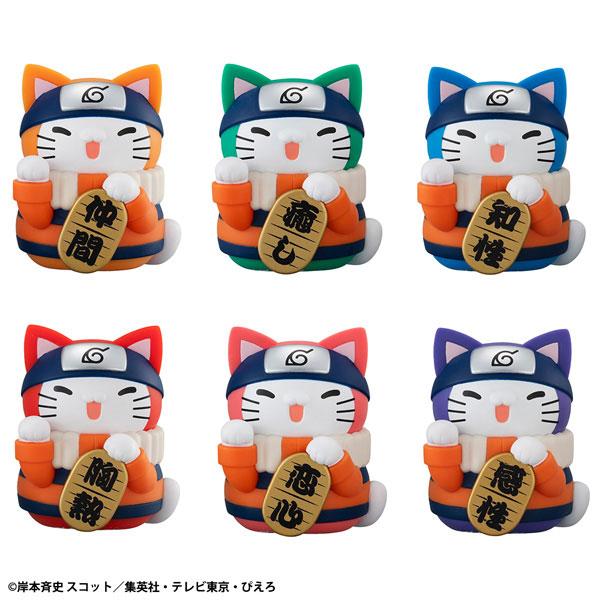 mega-cat-project-naruto-shippuden-nyaruto-colorful-maneki-neko-fortune-box-6pcs-megahouse-1
