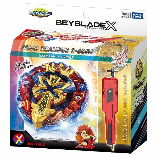BEYBLADE X BX-00 Starter Xeno Excalibur 3-60GF Takara Tomy