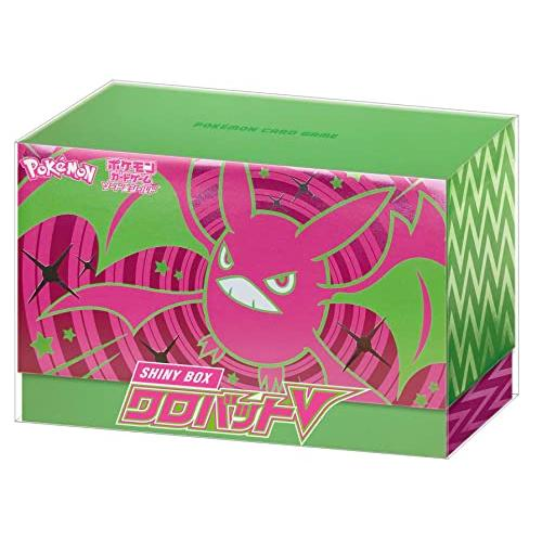 shiny crobat pokemon card SHINY FULL ART Crobat V ULTRA RARE PROMO Pokemon SWSH098 TCG Shining Fates - NM