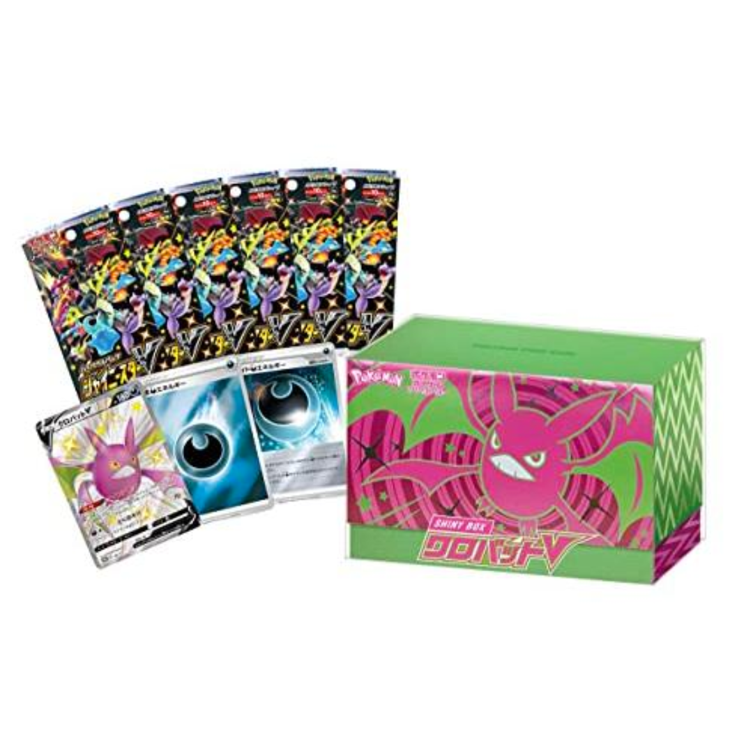 Pokemon Card Game Sword & Shield SHINY BOX Crobat V Japan