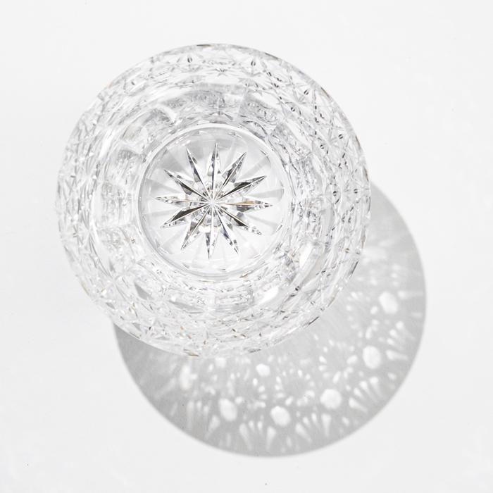 Kagami Crystal Edo Kiriko Rock Glass Yumeiro Clear T782-3020