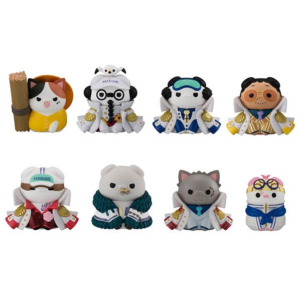 MEGA CAT PROJECT One Piece Nayn Piece Nyaan! Luffy vs Navy Edition 1 Box (8pcs)