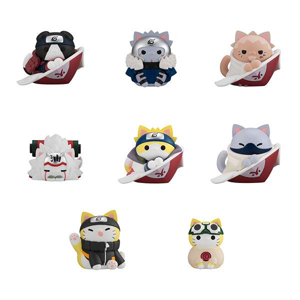 Megahouse MEGA CAT PROJECT NARUTO Shippuden Nyaruto! Master and Disciple/Kizuna Edition 8-piece BOX