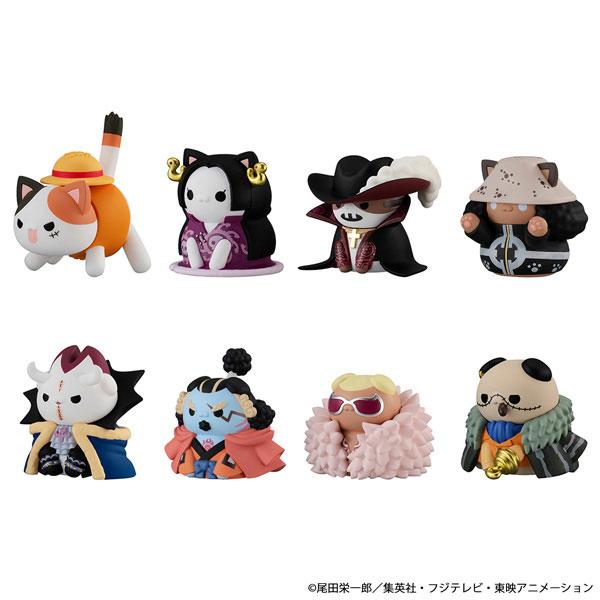 MegaHouse ONE PIECE Nyanpiece Nyaan! Luffy and the Seven Warlords Box Set