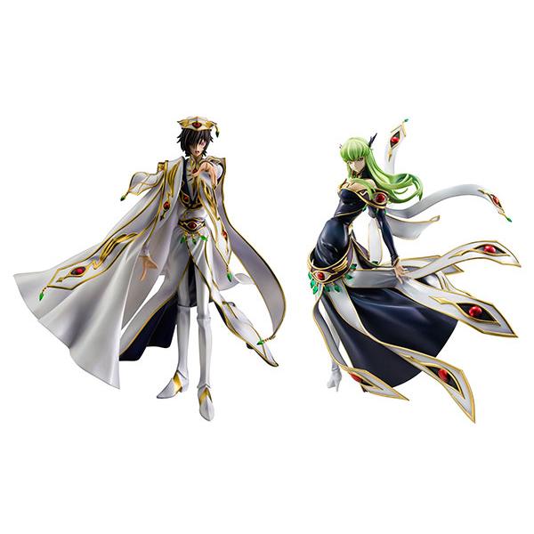 Megahouse Precious G.E.M. Series Code Geass Lelouch Vi Britannia & C.C. Set