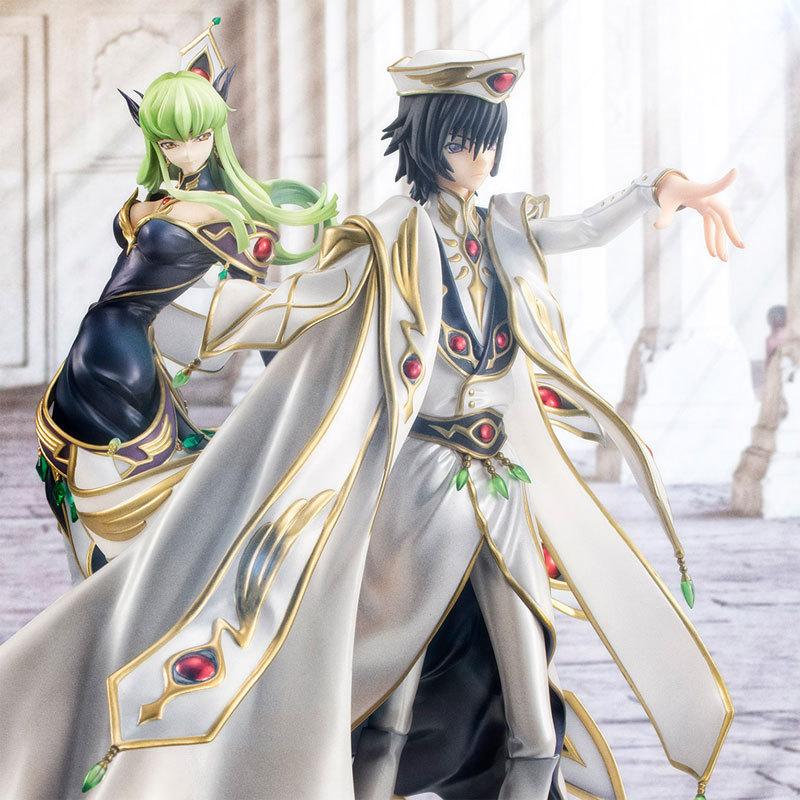 Megahouse Precious G.E.M. Series Code Geass Lelouch Vi Britannia & C.C. Set