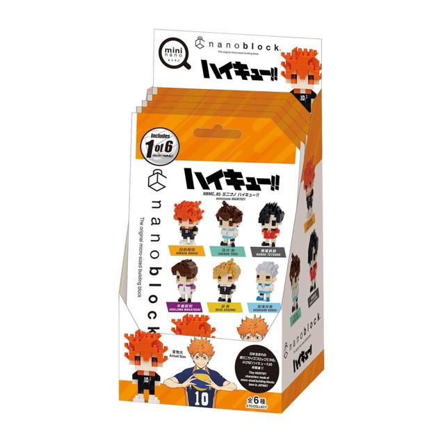 Nanoblock mininano Haikyu!! Blind Box Set of 6 (NBMC_85S)