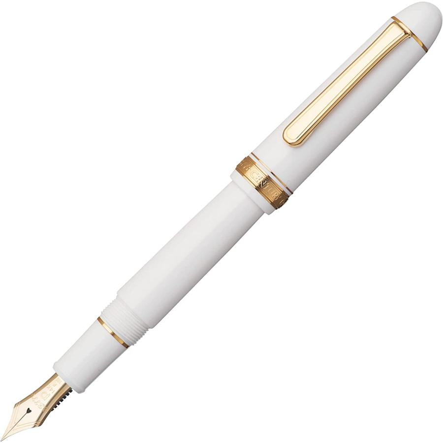 Platinum Fountain Pen Century Chenonceau White Fine Point PNB-15000#2-2