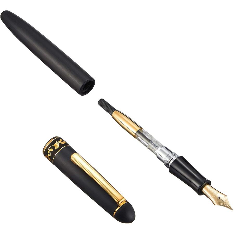 Platinum Fountain Pen #3776 Higo Inlay Sakura Fine Point PTB-30000Z#95-2