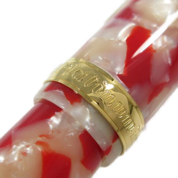 Platinum Fountain Pen #3776 Celluloid Medium Point Goldfish PTB-35000S#24-3