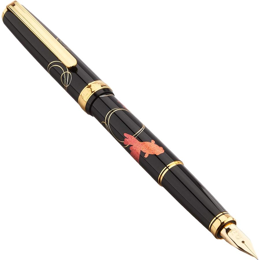 Platinum Fountain Pen Bikou Modern Maki-e Goldfish Medium PTL-20000H#24-3