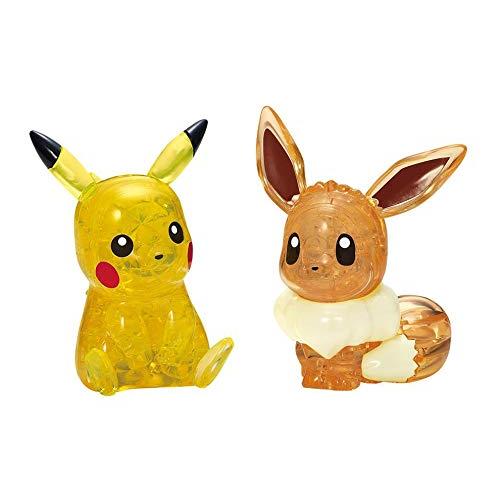 Pokemon 3D Cristal Puzzle Pikachu and Eevee 48 pieces