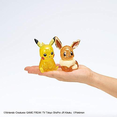 Pokemon 3D Cristal Puzzle Pikachu and Eevee 48 pieces