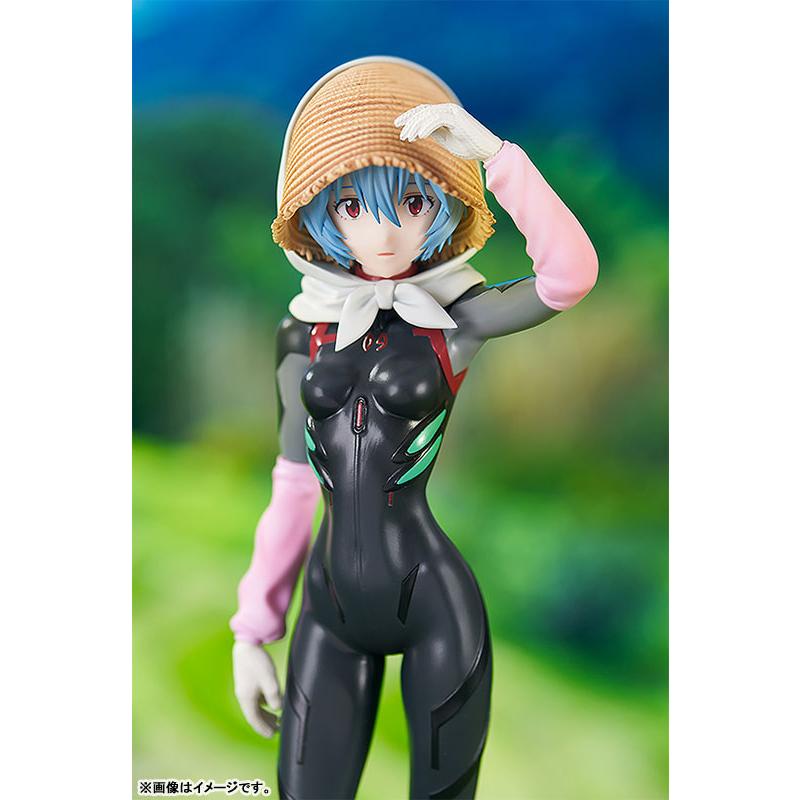 POP UP PARADE Rebuild of Evangelion Rei Ayanami Farming ver figure