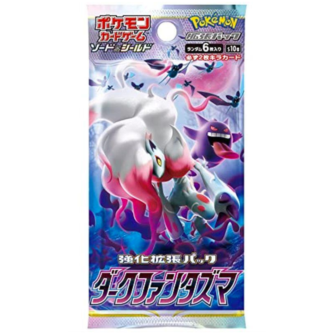 Pokemon Card Game Sword & Shield Booster Pack Dark Phantasma BOX s10a Japan