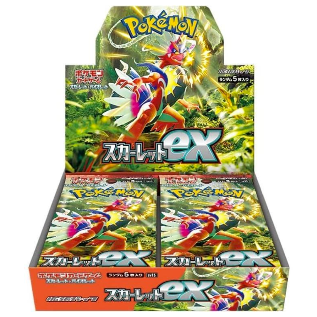 Pokemon Card Game Scarlet & Violet Booster Pack Scarlet ex BOX sv1s Japan