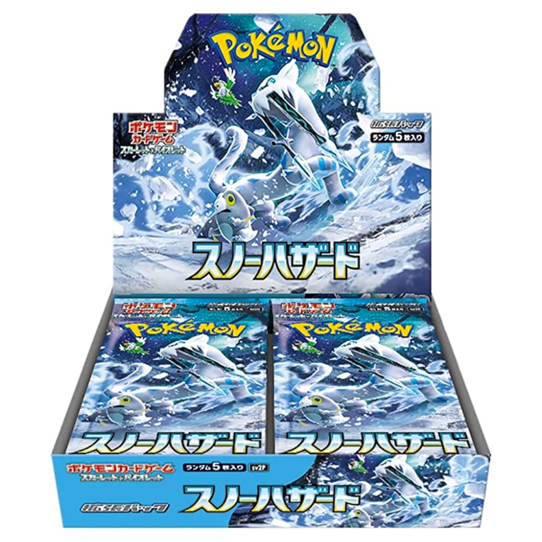 Pokemon Card Game Scarlet & Violet Booster Pack Snow Hazard BOX sv2p Japan