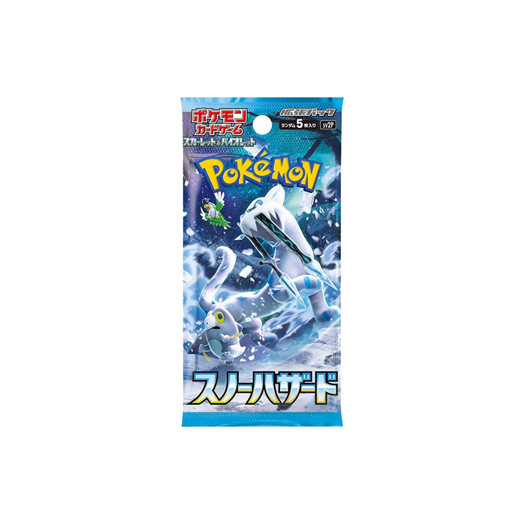 Pokemon Card Game Scarlet & Violet Booster Pack Snow Hazard BOX sv2p Japan
