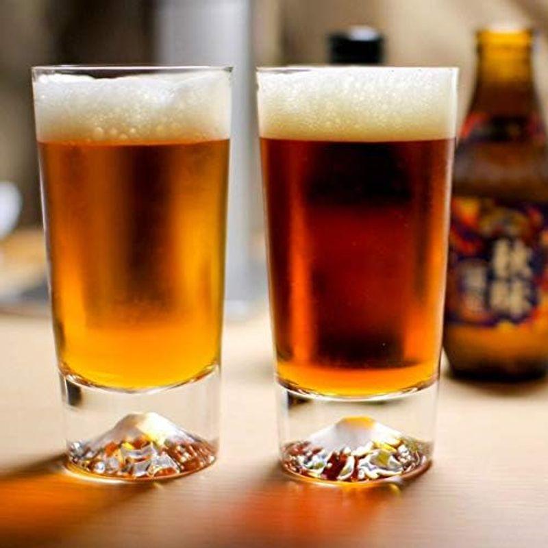 Tajima Glass Mt. Fuji Glass Tumbler 400ml TG15-015-T