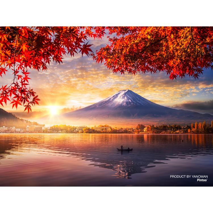 jigsaw-puzzle-autumn-leaves-and-lake-fuji-cp-al-150-pieces-yam-2308-53-1