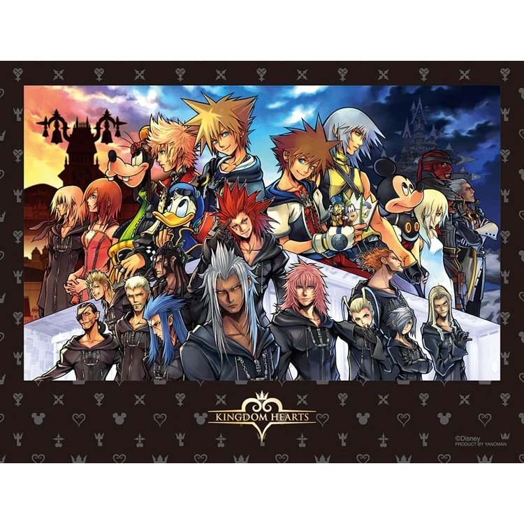 Jigsaw Puzzle Kingdom Hearts II FINAL MIX+ Kingdom Hearts 300 Pieces Y