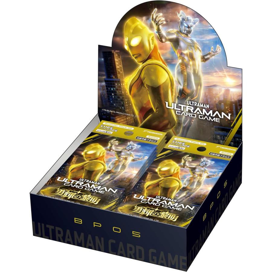 5th dawn booster box Ultraman Card Game Booster Pack 05: Dawn of Courage BP05 Box Tsuburaya