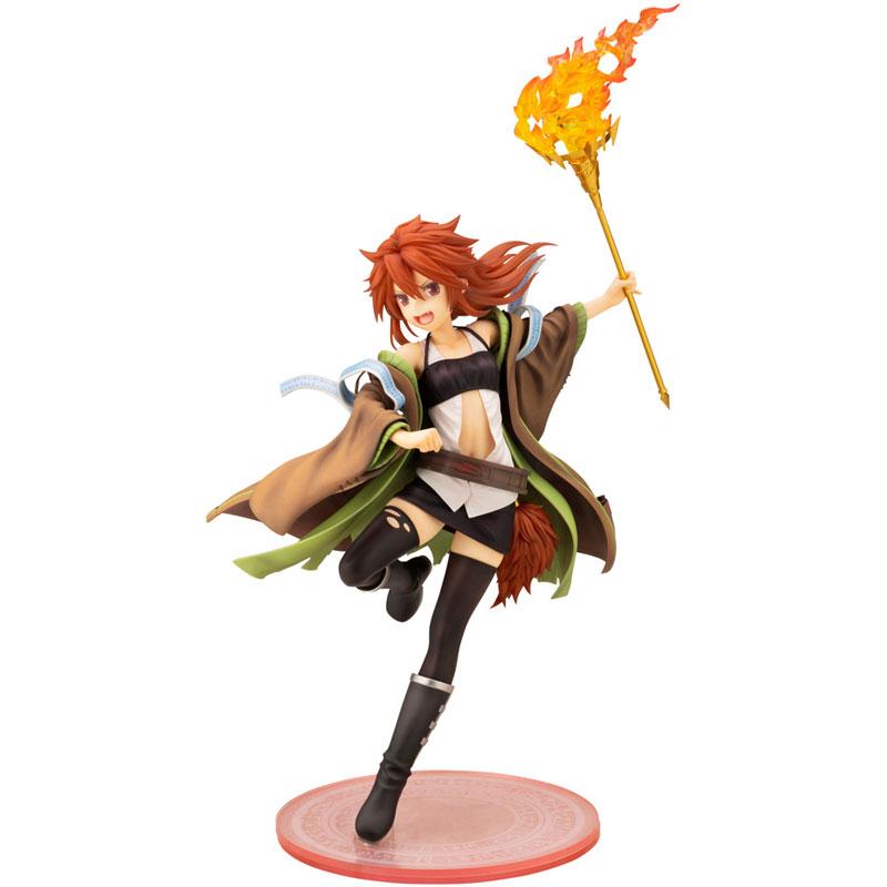 Yu-Gi-Oh Card Game Monster Figure Collection Fire Spirit User Heata 1/7 Completed Figure KOTOBUKIYA