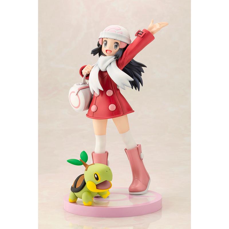 ARTFX J Pokémon Hikari with Naetle 1/8 Completed Figure KOTOBUKIYA