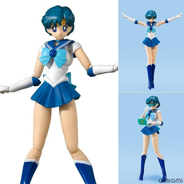 S.H.Figuarts Sailor Mercury Animation Color Edition Pretty Guardian Sailor Moon BANDAI SPIRITS