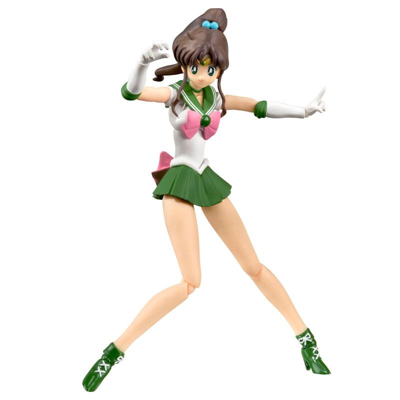 S.H.Figuarts Sailor Jupiter Animation Color Edition Pretty Guardian Sailor Moon BANDAI SPIRITS