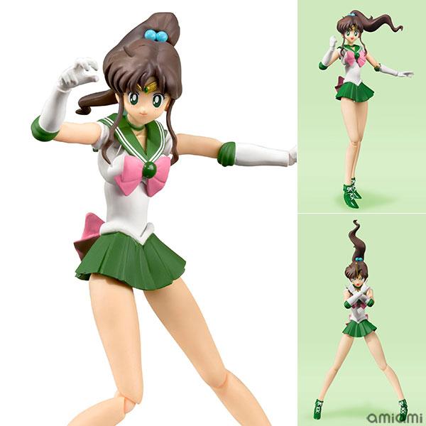 S.H.Figuarts Sailor Jupiter Animation Color Edition Pretty Guardian Sailor Moon BANDAI SPIRITS