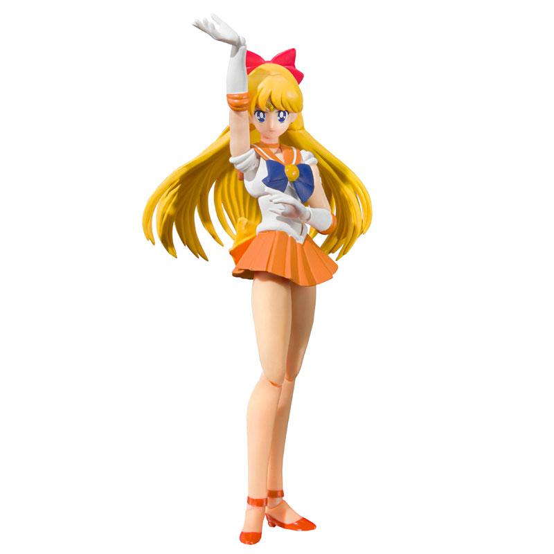 S.H.Figuarts Sailor Venus Animation Color Edition Pretty Guardian Sailor Moon BANDAI SPIRITS