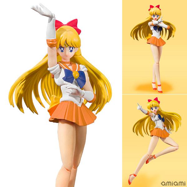 S.H.Figuarts Sailor Venus Animation Color Edition Pretty Guardian Sailor Moon BANDAI SPIRITS