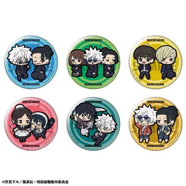 Megahouse Can Badge Collection Jujutsu Kaisen Buddy Collection Edition Kaitama/Tamaori Set of 6