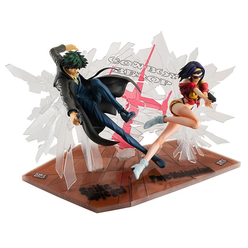 Megahouse Cowboy Bebop Spike & Fay 1st GIG set 1/8 finished figure