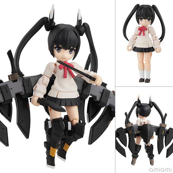 Megahouse Desktop Army Heavy Armed High School Girl Second Squad 5 Movable Figure