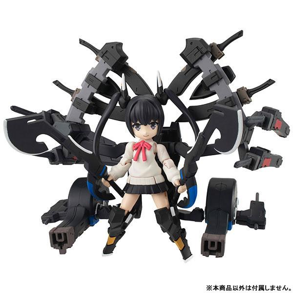 Megahouse Desktop Army Heavy Armed High School Girl Second Squad 5 Movable Figure