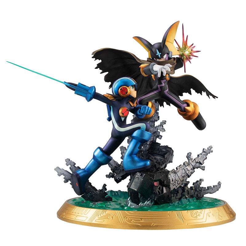 Megahouse Game Characters Collection DX Rockman EXE Rockman vs. Forte Ver.1.5 Figure