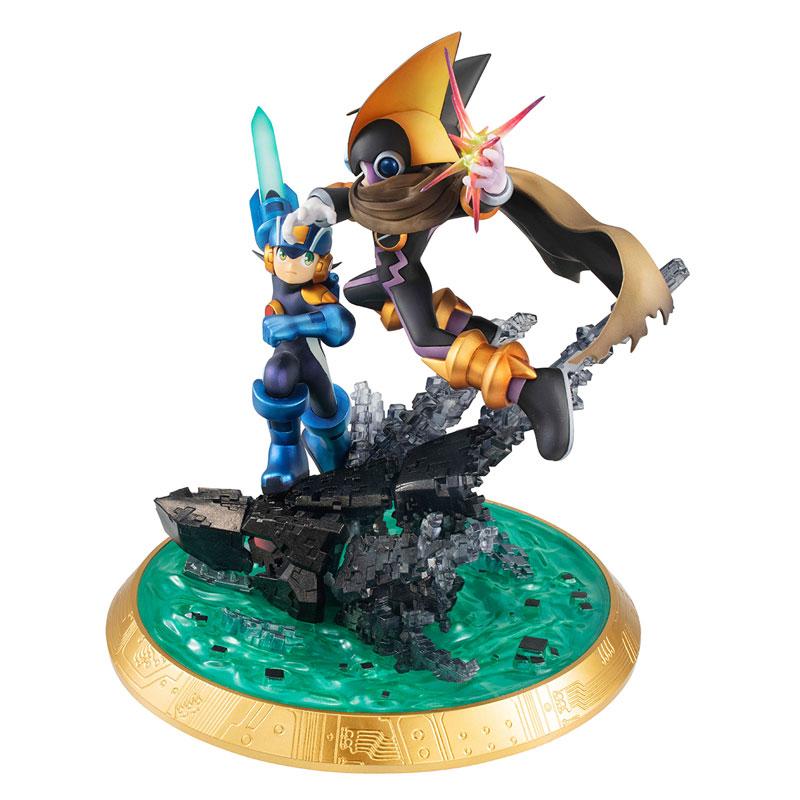 Megahouse Game Characters Collection DX Rockman EXE Rockman vs. Forte Ver.1.5 Figure