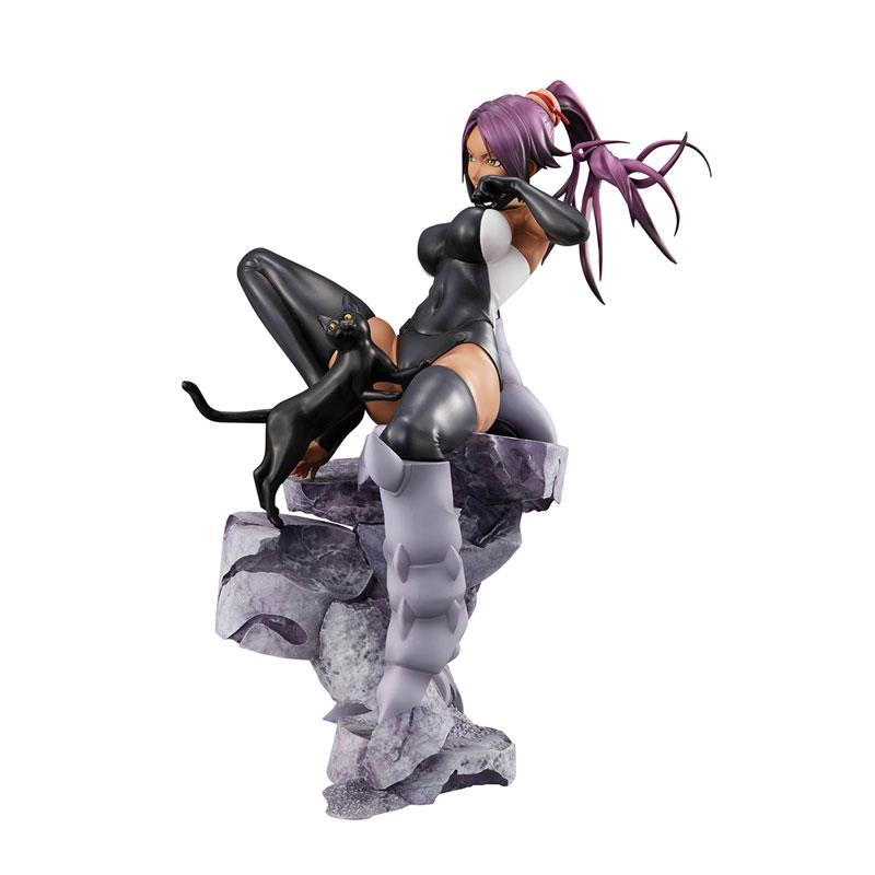 Figura Megahouse G.E.M. Series BLEACH Yoruichi Shifuin Arco Hamen
