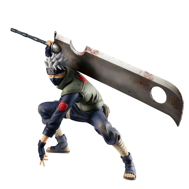 Megahouse G.E.M. Series NARUTO Shippuden Kakashi Hatake Ninja World War Ver.15thanniversary Figure